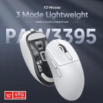 SOURIS ATTACK SHARK X3 WIRELESS BT5.4+2.4G+WIRED 49G WHITE – Image 5