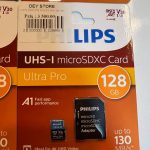 CARTE MEMOIRE PHILIPS ORG 128GB