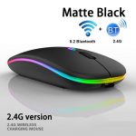SOURIS SANS FILS HP W10 BLUETOOTH / WIRELESS RECHARGABLE – Image 2