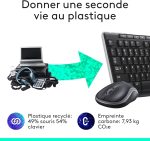 CLAVIER SOURIS SANS FIL  LOGITECH MK270 – Image 3