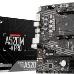 CARTE MERE MSI A520M-PRO AMD