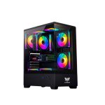 BOITIER HYBROK MOON  ARGB BLACK