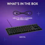 CLAVIER MECANIQUE SANS FIL SWITCH TACTILE LOGITECH G515 – Image 3