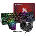 COMBO TWOLF TF400 CLAVIER SOURIS TAPIS CASQUE