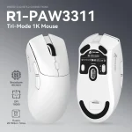 SOURIS ATTACK SHARK R1 2.4G+BT5.2 DUAL SHANNEL BLACK – Image 2
