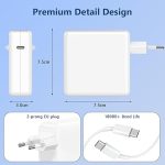 CHARGEUR MACBOOK TYPE C 87W ORG – Image 2