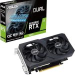 CARTE GRAPHIQUE ASUS DUAL MINI RTX 3060 TI 8GB