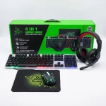 COMBO RAZER CLAVIER SOURIS CASQUE MOUSE PAD TF 240