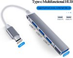 ADAPTATEUR TYPE C 4 EN 1 PROTECH – Image 2