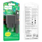 CHARGEUR HOCO CS14A 20W TYPE C + USB-C 1.M/3.2FT DUAL PORT – Image 2